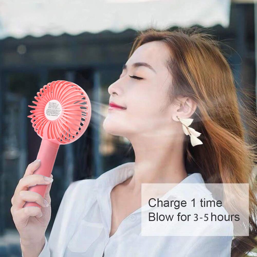 4813 Portable Classic Hand Fan Table Fan 3 Step Speed Setting Fan Personal Desk Fan Suitable For Office School Home Use
