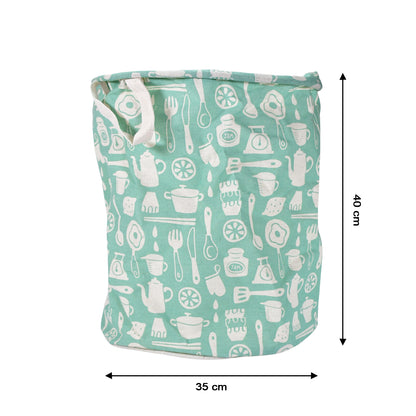 6276 Durable And Collapsible Laundry Storage Bag With Handles Clothes  Toys Storage Foldable Laundry Bag For Dirty Clothes.