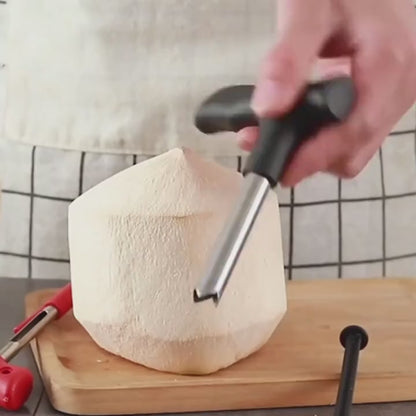 Premium Coconut Opener Tooldriller With Comfortable Grip